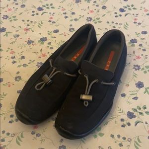Prada men’s slip on sneakers